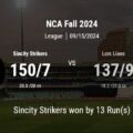 Sin City Strikers Edge LCRC Lions in a Last-Over Thriller!